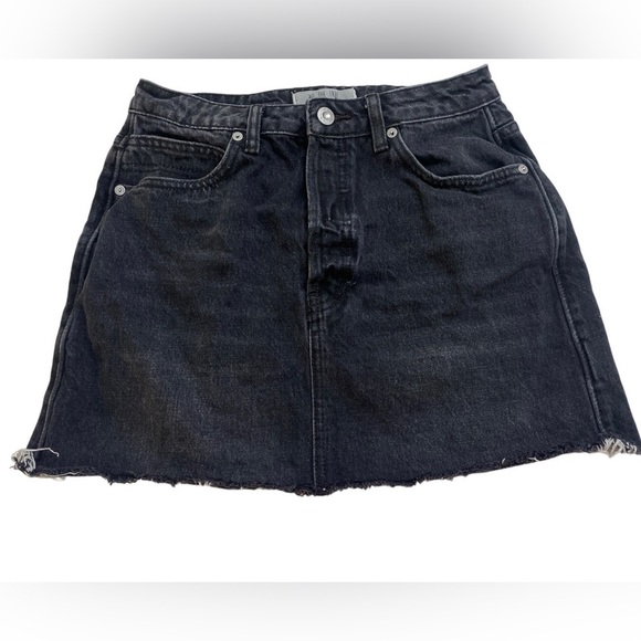 Free People We The Free - Rugged A-Line Button Fly
Skirt - Picture 4 of 15